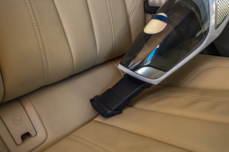 Interior vacuum cleaning